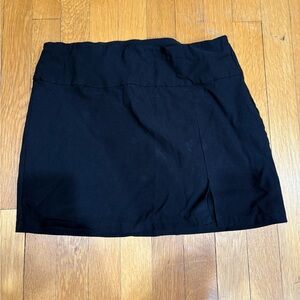 Garage Black Mini Skirt